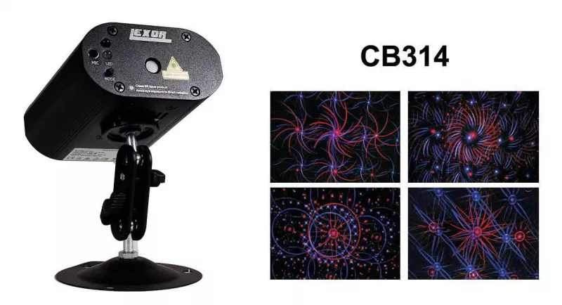 CB314 мини-лазер двухцветный